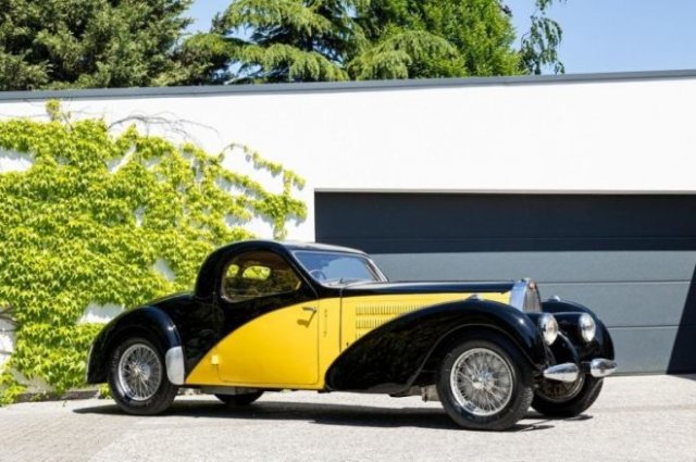 Bugatti Type 57C Atalante 1938 года: один из редчайших автомобилей в мире выставлен на продажу (20 фото)