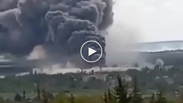 Сильный взрыв в Соледаре, Донецкая область