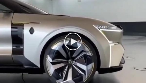 Блогер показала невероятный концепт автомобиля Renault