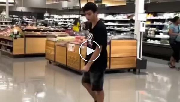 Прыжки в супермаркете