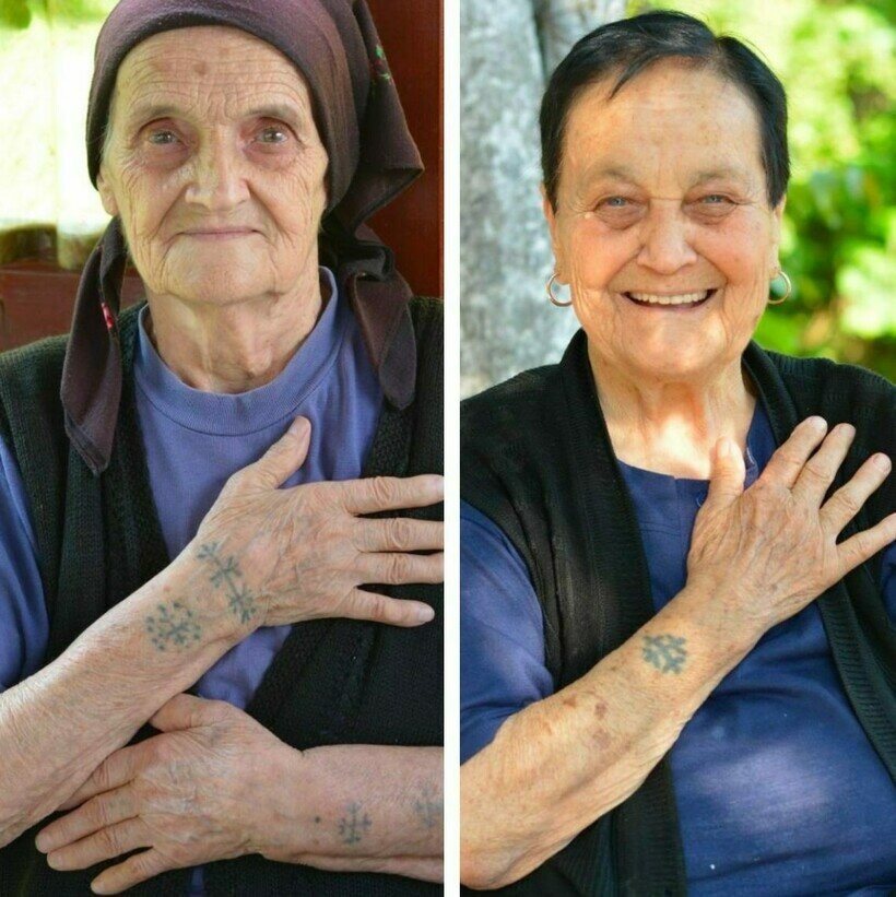 Татуировки у бабушек: какие они бывают?