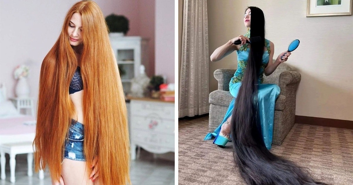 17 People Who Have Hair So Long And Curly That Even Rapunzel Would Envy  Them (18 Photos) » Nevsedoma