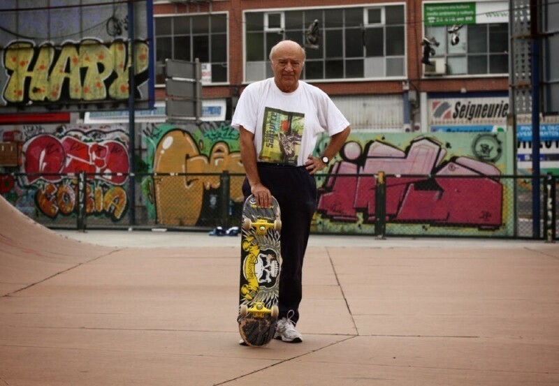 Breaking age stereotypes: old people on a skateboard (16 photos ...