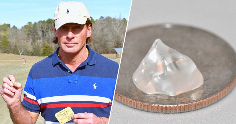 A man from Arkansas accidentally discovered a 4.87-carat diamond (5 photos) » Nevsedoma