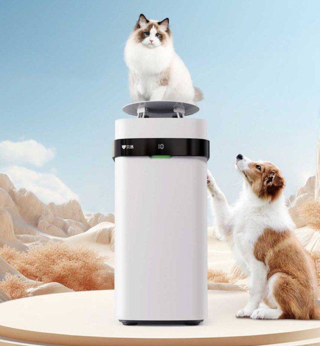 Xiaomi has released an air purifier that collects animal hair 3 photos video Nevsedoma