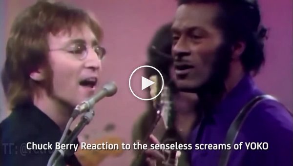 Как Йоко Оно чуть не испортила выступление Джона Леннона и Чака Берри