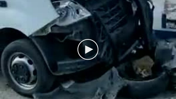 Взрыв ГБО при заправке