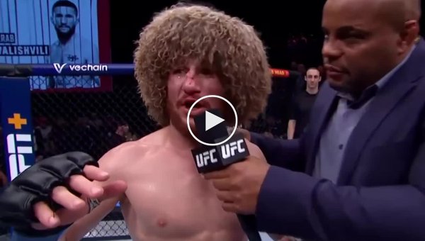 Грузин Двалишвили уничтожил россиянина в бою UFC и призвал остановить войну-2