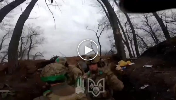 Бойцы штурмовой группы «Честь» батальона «Волки Да Винчи» сбрасывают вагнеровцев с дороги на Бахмут Бойцы штурмовой группы «Честь» батальона «Волки Да Винчи» сбрасывают вагнеровцев с дороги на Бахмут