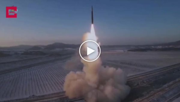 Footage from North Korea's third launch of its newest intercontinental ballistic missile, the Hwasong-18.