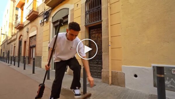 В Испании разработали электровесло для езды на скейтах