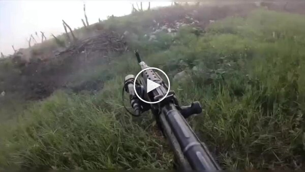 Фрагменты боев в районе села Первомайское от первого лица украинских военных