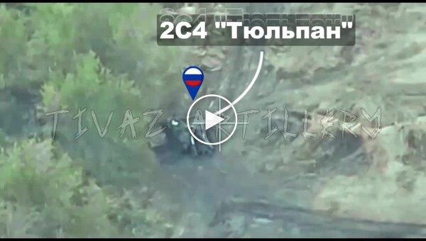 Силы обороны уничтожили российский миномет Тюльпан на Луганщине