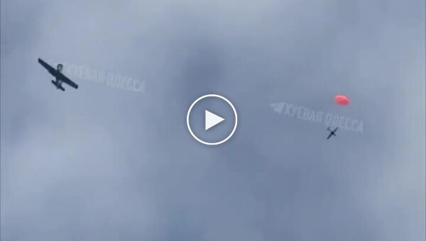 Российский дрон-разведчик сбит пилотами учебно-тренировочного самолета Як-52 в небе над Одесщиной